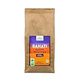 Herbaria BAHATI Bio Kaffee ganze Bohnen 250g – Naturland Fair zertifiziert aus...