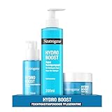 Neutrogena Hydro Boost Skincare Set mit Aqua Reinigungsgel, Aqua Perlen...