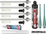 TOX Thermo Proof 12x300mm Markisenbefestigung Edelstahl A4 Set,...