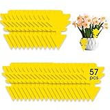 DTXDTech 57 Stück Gelbtafeln Gegen Trauermücken, Schädlingsbekämpfung...