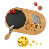 RUCUDIM Käsebrett Holz Käseplatten Käsebretter Servierbrett Charcuterie...