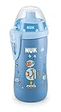 NUK Junior Cup Trinklernflasche mit Push-Pull-Tülle | 300ml | ab 18 Monaten |...