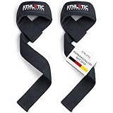 ATHLETIC AESTHETICS Zughilfen für Krafttraining und Bodybuilding (gepolstert) -...