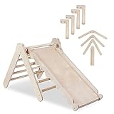 MAMOI® Kletterdreieck | Indoor Klettergerüst Kinder | Kletterdreieck mit...