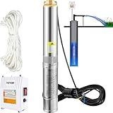 VEVOR 4' Tiefbrunnenpumpe 1100W Brunnenpumpe 190L/min Tauchpumpe max....