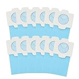 Smilefil 12 Stück Papierfilter Staubsaugerbeutel kompatibel mit Makita DCL182,...