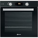 Bauknecht BAK5S KP8V2 BLG Einbau-Backofen mit Pyrolyse und Dampffunktion (71l)...