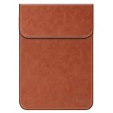 TECOOL Laptophülle 15.6 Zoll Laptoptasche,Schutzhülle Wasserdicht Leder...