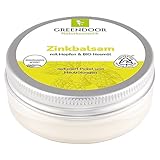 GREENDOOR Zinkbalsam Anti-Pickel Pflege Creme mit Bio Neemöl, natürliche...