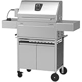 Schickling Holzkohlegrill 'Willy L - Pro' Grillwagen BBQ Holzkohlengrill aus...