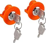 Meister Steckdosenschloss für Schutzkontakt-Steckdosen - Inkl. vier Schlüssel...