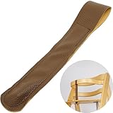 Hochstuhl Schrittgurt, 1 Stück, Braun, PU Leder, Sicherheitsgurt kompatibel mit...