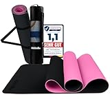 LA MENTE ES MARAVILLOSA - Gymnastikmatte, Rutschfest Yogamatte inkl. Tragegurt +...