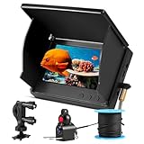 Tragbarer Fishfinder, Unterwasserkamera Angeln mit 4.3' IPS Display und 30m...