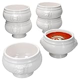 MamboCat 6er Set Leo Löwenkopf-Terrinen I klein-450 ml I Für 6 Personen I...