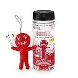 Voodoo Doll in Dose | lustige Mini-Voodoo-Puppe to go | LIEBE & FREUNDSCHAFT...