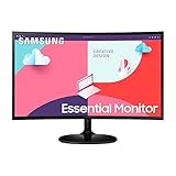 Samsung S36C Essential Monitor S27C364EAU, Curved, 27 Zoll, VA-Panel, Full...