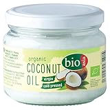 BIOASIA Bio Kokosöl, kaltgepresst, naturbelassen ohne Zusatzstoffe, veganes...