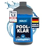 AGUALEVE® Poolklar 1l *NEU* | Kristallklar 2.0 Formel für perfektes Poolwasser...