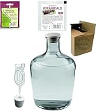 Starterset 5L+ Zubehör Winzerset WEINSET KOMPLETTES SET GÄRBALLON|...