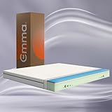 Emma One+ Matratze 140x200 H2 Mittelfest – Kühlende & atmungsaktive...