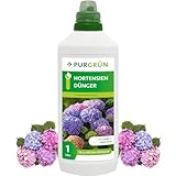 Purgrün® Hortensiendünger | Wunderelixier für Farbexplosion & Vitalität |...