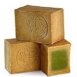 d'moRe -Zertifiziert Klassik Aleppo Seife 50% Lorbeeröl | 50% Olivenöl | 6...