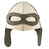 Saunahut - Modell Pilot - 100% Wollfilz - Saunamütze aus Filz für Damen und...