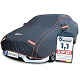 Upgrade4cars Autoabdeckung Outdoor Vollgarage atmungsaktiv & wasserdicht | Auto...