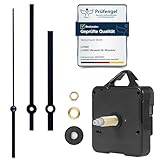 LUSEE Uhrwerk für Wanduhr Lautlos mit Uhrzeiger, Quarz Uhrwerke für Wanduhren...