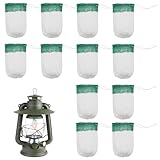 WJIAAA Glühstrumpf Gaslampe,12 Stück Glühstrümpfe Für gaslampe Camping...
