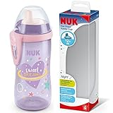 NUK Kiddy Cup Night Trinklernflasche | Schnabeltasse mit Leuchteffekt | 12+...