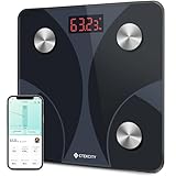 Etekcity Personenwaage Körperfettwaage 180kg/0,05kg, Waage Personen mit APP,...