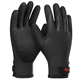 KAYGO Thermo Arbeitshandschuhe Wasserdicht Gefüttert Kältebeständig, Doppel...