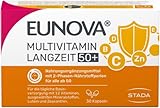 EUNOVA Langzeit 50+ - Nahrungsergänzungsmittel und Multivitamin mit...