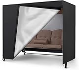 Ytwkafa Hollywoodschaukel Abdeckung 3 Sitzer, 600D Oxford Abdeckung...