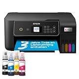 Epson EcoTank ET-2870 A4-Multifunktions-Wi-Fi-Tintentankdrucker, mit einem im...