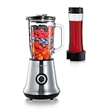 SEVERIN Multimixer, 2-in-1 Stand Mixer und Smoothie Maker mit 1 l...