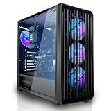 SYSTEMTREFF Basic Gaming PC AMD Ryzen 7 5700G 8x4.6GHz | AMD Radeon RX Vega 8 4K...