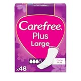 Carefree Slipeinlage Plus Large ohne Duft 48 Stk. super saugstarke Slipeinlagen...