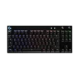 Logitech G PRO TKL mechanische Gaming-Tastatur, GX Blue Clicky Switches,...