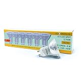euroLighting LED Spot GU10-4W - 2700K warmweiss - dimmbar - 6-er Pack