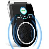 Bluetooth KFZ Freisprecheinrichtung, Bluetooth 5.0 In Car Speakerphone Handsfree...