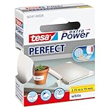 tesa extra Power Perfect Gewebeband - Gewebeverstärktes Ductape zum Basteln,...