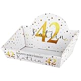 Herz & Heim® Personalisierter Geschenkkorb zum selbst Befüllen (Golden Age,...