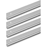 4 Stück Kederschiene 90° Alu Kederleiste Kederprofil 100 x 2,7 cm Zeltschiene...