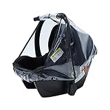 Regenschutz Für Babyschalen Transparent Regenverdeck Für Babyschale...