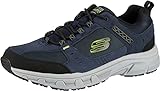 Skechers Herren Oak Canyon-51893 Sneaker, Blau Navy Lime Nvlm, 45 EU