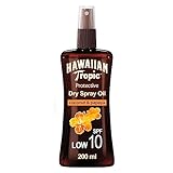 Hawaiian Tropic Protective Dry Spray Oil LSF 10, 200ml, 1er Pack (1 x 200 ml)