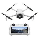 DJI Mini 3 (DJI RC) – Leichte und faltbare Mini-Kameradrohne mit 4K HDR-Video,...